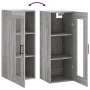 Sonoma gray wall cabinet 34.5x34x90 cm by vidaXL, Sideboards - Ref: Foro24-828922, Price: 54,12 €, Discount: %