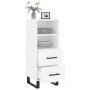 Aparador madera de ingeniería blanco 34,5x34x90 cm de vidaXL, Aparadores - Ref: Foro24-828692, Precio: 58,62 €