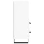 Aparador madera de ingeniería blanco 34,5x34x90 cm de vidaXL, Aparadores - Ref: Foro24-828692, Precio: 58,62 €