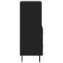 Black plywood sideboard 34.5x34x90 cm by vidaXL, Sideboards - Ref: Foro24-828685, Price: 56,86 €, Discount: %