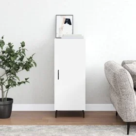 Weißes Sideboard aus Holzwerkstoff, 34,5 x 34 x 90 cm von vidaXL, Sideboards - Ref: Foro24-828556, Preis: 63,34 €, Rabatt: %