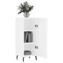 White engineered wood sideboard 34.5x34x90 cm by vidaXL, Sideboards - Ref: Foro24-828556, Price: 63,34 €, Discount: %