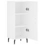 White engineered wood sideboard 34.5x34x90 cm by vidaXL, Sideboards - Ref: Foro24-828556, Price: 64,15 €, Discount: %