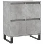 Betongraues Sperrholz-Sideboard 60x35x70 cm von vidaXL, Sideboards - Ref: Foro24-831224, Preis: 81,37 €, Rabatt: %