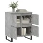 Betongraues Sperrholz-Sideboard 60x35x70 cm von vidaXL, Sideboards - Ref: Foro24-831224, Preis: 81,37 €, Rabatt: %