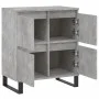 Betongraues Sperrholz-Sideboard 60x35x70 cm von vidaXL, Sideboards - Ref: Foro24-831224, Preis: 81,37 €, Rabatt: %