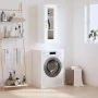 Glossy white wall cabinet 34.5x34x90 cm by vidaXL, Sideboards - Ref: Foro24-828902, Price: 44,75 €, Discount: %