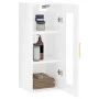Glänzend weißer Wandschrank 34,5x34x90 cm von vidaXL, Sideboards - Ref: Foro24-828902, Preis: 44,75 €, Rabatt: %