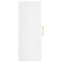 Glänzend weißer Wandschrank 34,5x34x90 cm von vidaXL, Sideboards - Ref: Foro24-828902, Preis: 44,75 €, Rabatt: %