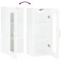 Glänzend weißer Wandschrank 34,5x34x90 cm von vidaXL, Sideboards - Ref: Foro24-828902, Preis: 44,75 €, Rabatt: %