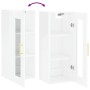 Glänzend weißer Wandschrank 34,5x34x90 cm von vidaXL, Sideboards - Ref: Foro24-828902, Preis: 45,21 €, Rabatt: %