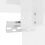 Glossy white wall cabinet 34.5x34x90 cm by vidaXL, Sideboards - Ref: Foro24-828902, Price: 44,75 €, Discount: %