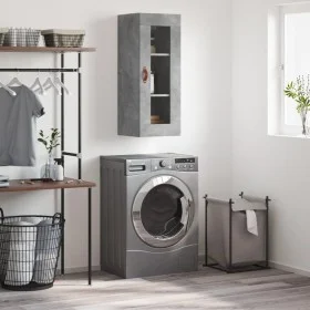 Concrete gray wall cabinet 34.5x34x90 cm by vidaXL, Sideboards - Ref: Foro24-828888, Price: 37,01 €, Discount: %