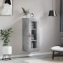 Armario de pared gris hormigón 34,5x34x90 cm de vidaXL, Aparadores - Ref: Foro24-828888, Precio: 37,29 €, Descuento: %