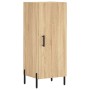 Sideboard aus Sonoma-Eichensperrholz, 34,5 x 34 x 90 cm von vidaXL, Sideboards - Ref: Foro24-828551, Preis: 63,21 €, Rabatt: %