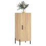 Sideboard aus Sonoma-Eichensperrholz, 34,5 x 34 x 90 cm von vidaXL, Sideboards - Ref: Foro24-828551, Preis: 63,21 €, Rabatt: %