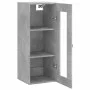 Concrete gray wall cabinet 34.5x34x90 cm by vidaXL, Sideboards - Ref: Foro24-828888, Price: 37,01 €, Discount: %