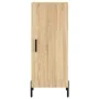 Sideboard aus Sonoma-Eichensperrholz, 34,5 x 34 x 90 cm von vidaXL, Sideboards - Ref: Foro24-828551, Preis: 62,50 €, Rabatt: %