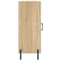 Sideboard aus Sonoma-Eichensperrholz, 34,5 x 34 x 90 cm von vidaXL, Sideboards - Ref: Foro24-828551, Preis: 62,50 €, Rabatt: %