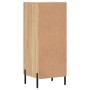 Sideboard aus Sonoma-Eichensperrholz, 34,5 x 34 x 90 cm von vidaXL, Sideboards - Ref: Foro24-828551, Preis: 63,21 €, Rabatt: %