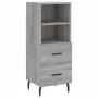 Sonoma gray engineered wood sideboard 34.5x34x90 cm by vidaXL, Sideboards - Ref: Foro24-828690, Price: 50,41 €, Discount: %