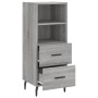 Sonoma graues Sideboard aus Holzwerkstoff, 34,5 x 34 x 90 cm von vidaXL, Sideboards - Ref: Foro24-828690, Preis: 56,57 €, Rab...