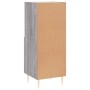 Sonoma Sideboard aus grauem Holzwerkstoff 34,5x34x90 cm von vidaXL, Sideboards - Ref: Foro24-828658, Preis: 53,12 €, Rabatt: %
