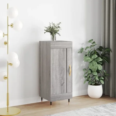 Sonoma gray engineered wood sideboard 34.5x34x90 cm by vidaXL, Sideboards - Ref: Foro24-830426, Price: 58,08 €, Discount: %
