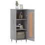 Sonoma gray engineered wood sideboard 34.5x34x90 cm by vidaXL, Sideboards - Ref: Foro24-830426, Price: 58,81 €, Discount: %