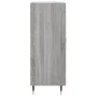 Sonoma gray engineered wood sideboard 34.5x34x90 cm by vidaXL, Sideboards - Ref: Foro24-830426, Price: 58,08 €, Discount: %