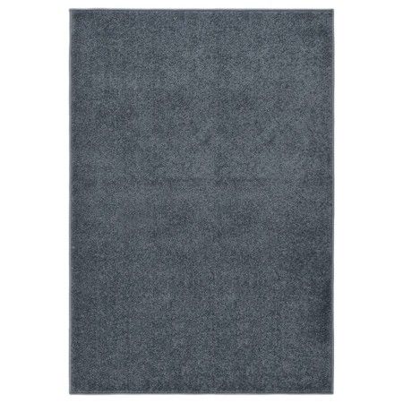 Alfombra de pelo corto gris antracita 160x230 cm de vidaXL, Alfombras - Ref: Foro24-340309, Precio: 83,26 €, Descuento: %