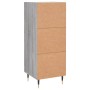 Aparador madera de ingeniería gris Sonoma 34,5x34x90 cm de vidaXL, Aparadores - Ref: Foro24-830426, Precio: 58,76 €