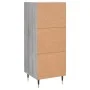 Sonoma gray engineered wood sideboard 34.5x34x90 cm by vidaXL, Sideboards - Ref: Foro24-830426, Price: 58,08 €, Discount: %