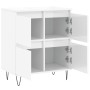 Glossy white plywood sideboard 60x35x70 cm by vidaXL, Sideboards - Ref: Foro24-831214, Price: 76,34 €, Discount: %