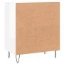Hochglanzweißes Sperrholz-Sideboard 60x35x70 cm von vidaXL, Sideboards - Ref: Foro24-831214, Preis: 75,35 €, Rabatt: %