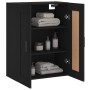 Schwarzer Wandschrank aus Holzwerkstoff, 69,5 x 34 x 90 cm von vidaXL, Sideboards - Ref: Foro24-830389, Preis: 88,43 €, Rabat...