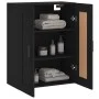 Schwarzer Wandschrank aus Holzwerkstoff, 69,5 x 34 x 90 cm von vidaXL, Sideboards - Ref: Foro24-830389, Preis: 88,43 €, Rabat...