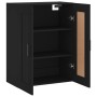 Schwarzer Wandschrank aus Holzwerkstoff, 69,5 x 34 x 90 cm von vidaXL, Sideboards - Ref: Foro24-830389, Preis: 88,43 €, Rabat...