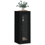Armario de pared negro 34,5x34x90 cm de vidaXL, Aparadores - Ref: Foro24-828917, Precio: 52,80 €, Descuento: %