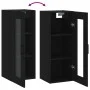 Schwarzer Wandschrank 34,5x34x90 cm von vidaXL, Sideboards - Ref: Foro24-828917, Preis: 52,88 €, Rabatt: %