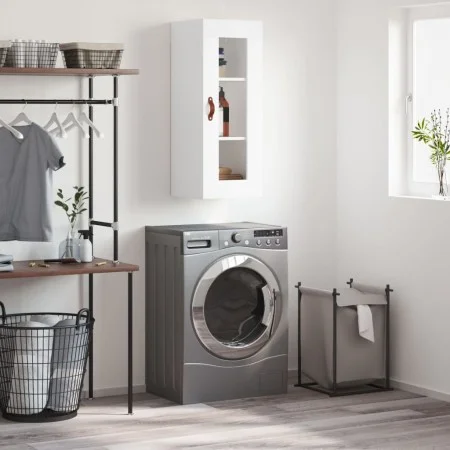 White wall cabinet 34.5x34x90 cm by vidaXL, Sideboards - Ref: Foro24-828884, Price: 42,93 €, Discount: %