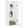 White wall cabinet 34.5x34x90 cm by vidaXL, Sideboards - Ref: Foro24-828884, Price: 42,93 €, Discount: %
