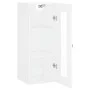 White wall cabinet 34.5x34x90 cm by vidaXL, Sideboards - Ref: Foro24-828884, Price: 42,93 €, Discount: %
