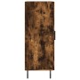Sideboard aus geräuchertem Eichenholzwerkstoff, 34,5 x 34 x 90 cm von vidaXL, Sideboards - Ref: Foro24-828561, Preis: 75,60 €...