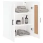 Weißer Wandschrank aus Holzwerkstoff, 69,5 x 34 x 90 cm von vidaXL, Sideboards - Ref: Foro24-830388, Preis: 70,40 €, Rabatt: %
