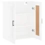 Weißer Wandschrank aus Holzwerkstoff, 69,5 x 34 x 90 cm von vidaXL, Sideboards - Ref: Foro24-830388, Preis: 70,40 €, Rabatt: %