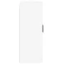 Weißer Wandschrank aus Holzwerkstoff, 69,5 x 34 x 90 cm von vidaXL, Sideboards - Ref: Foro24-830388, Preis: 70,40 €, Rabatt: %