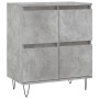 Betongraues Sperrholz-Sideboard 60x35x70 cm von vidaXL, Sideboards - Ref: Foro24-831216, Preis: 64,25 €, Rabatt: %