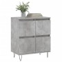 Betongraues Sperrholz-Sideboard 60x35x70 cm von vidaXL, Sideboards - Ref: Foro24-831216, Preis: 64,25 €, Rabatt: %