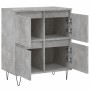 Betongraues Sperrholz-Sideboard 60x35x70 cm von vidaXL, Sideboards - Ref: Foro24-831216, Preis: 64,25 €, Rabatt: %